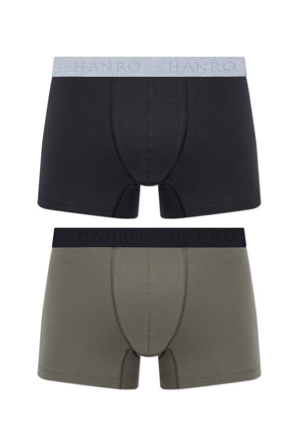 2-Pack Boxer Briefs from the ‘Cotton Essentials’ Line od Hanro