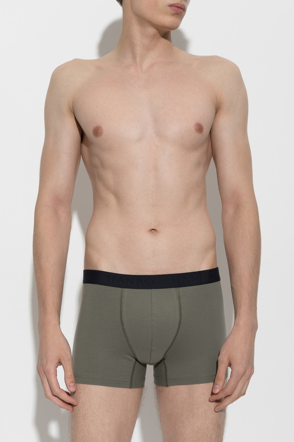 Hanro 2er-Pack Boxershorts aus der Linie 'Cotton Essentials'