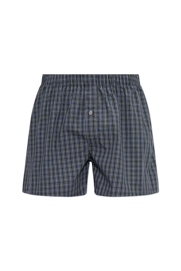 Cotton checked boxers od Hanro