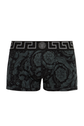 Cotton boxers with logo