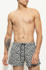 Versace Patterned swim shorts
