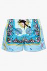 Versace Patterned swim shorts