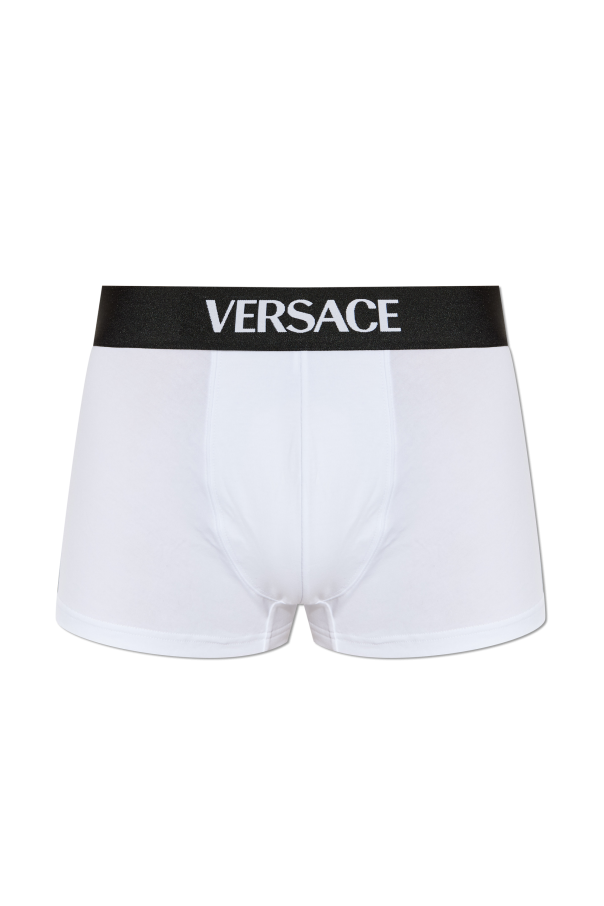 Cotton boxers with logo od Versace