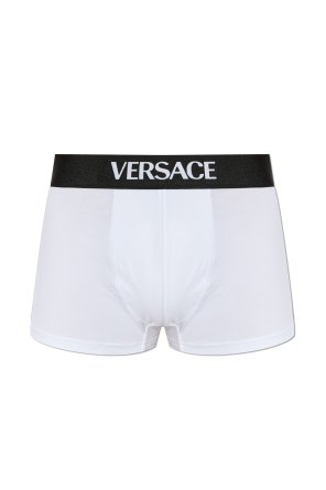 Cotton boxers with logo