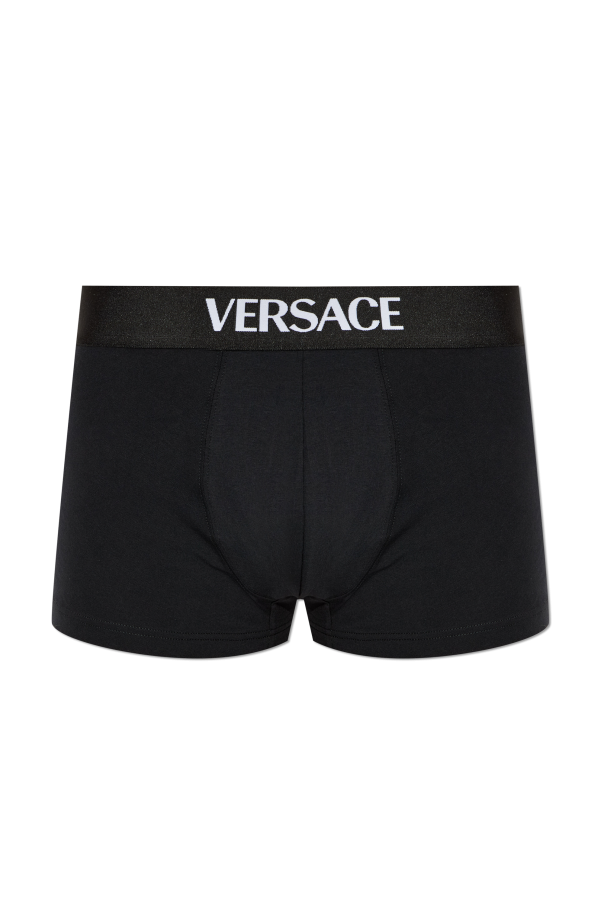 2-pack of cotton boxers with logo od Versace