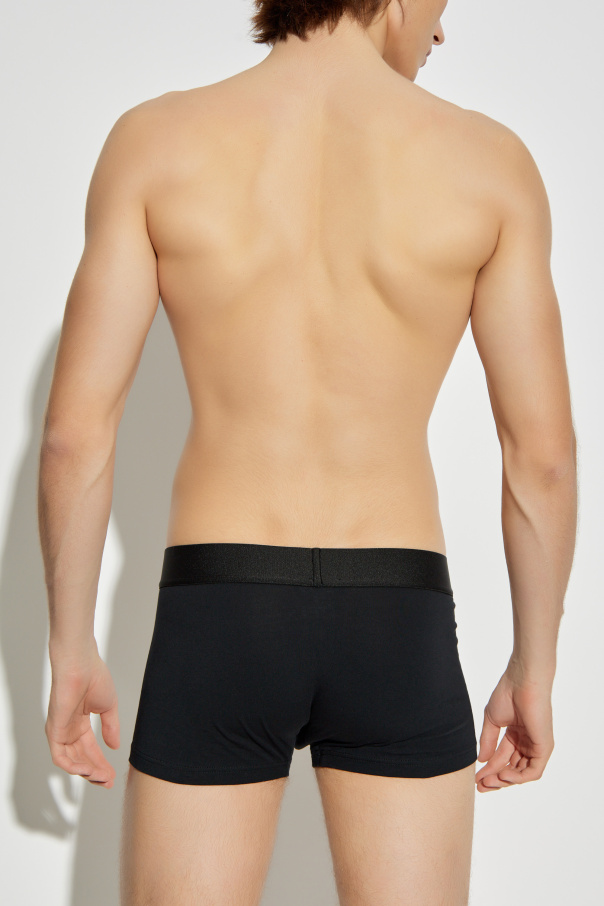 Versace Pack de dos bóxers de algodón con logo