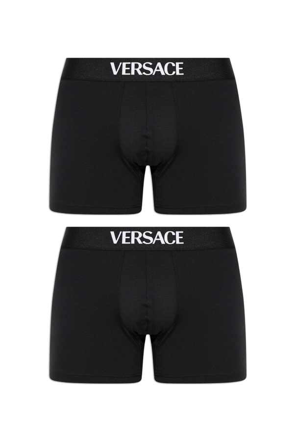 Two-pack of boxer shorts with logo od Versace
