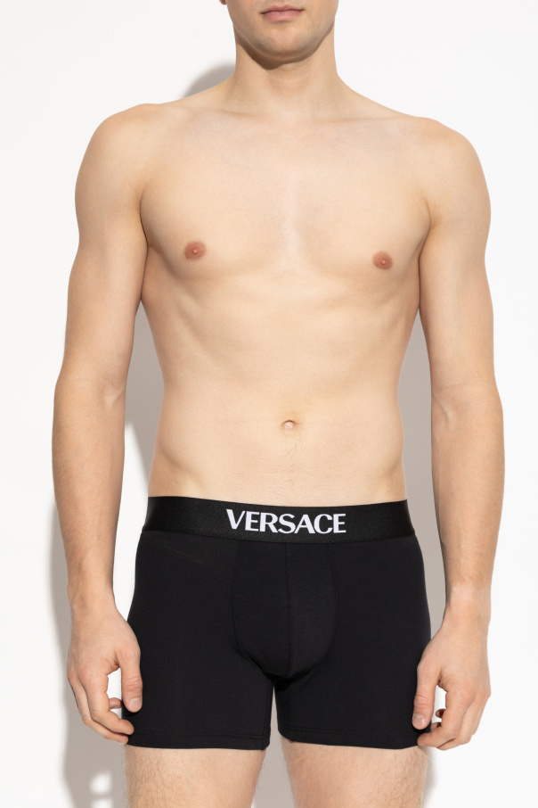 Versace Two-pack of boxer shorts with logo