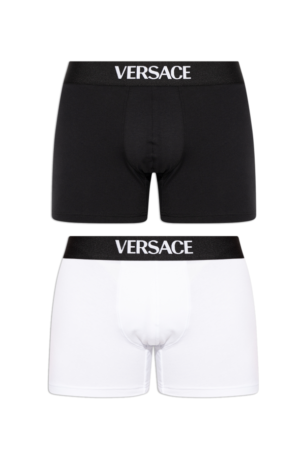 Two-pack of boxers with logo od Versace