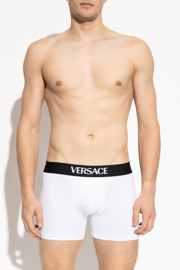 Versace Two-pack of boxers with logo