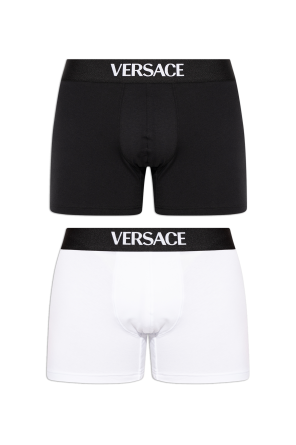 Two-pack of boxers with logo