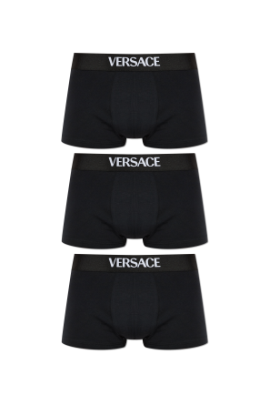 Three-pack of boxers with logo