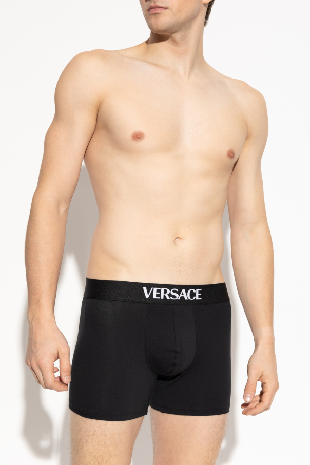 Versace Three-pack of boxers with logo