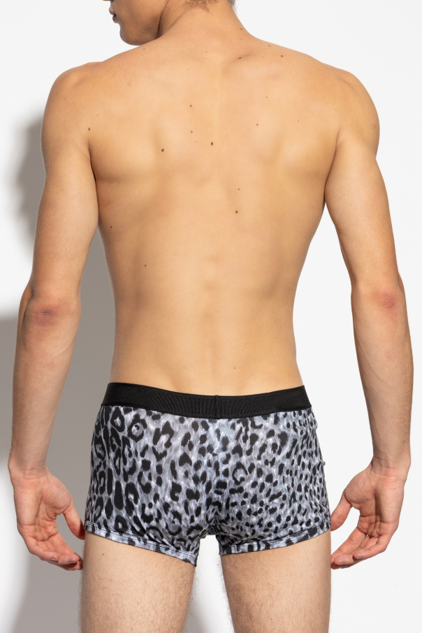 Versace Bokserki z motywem zwierzęcym