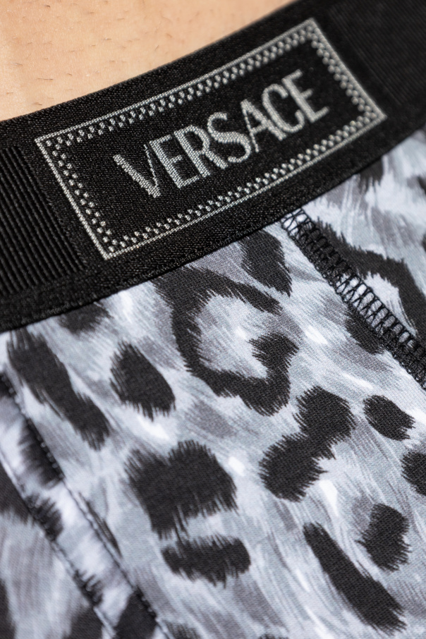 Versace Bokserki z motywem zwierzęcym