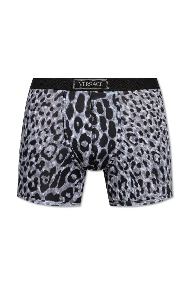 Animal print boxer shorts od Versace