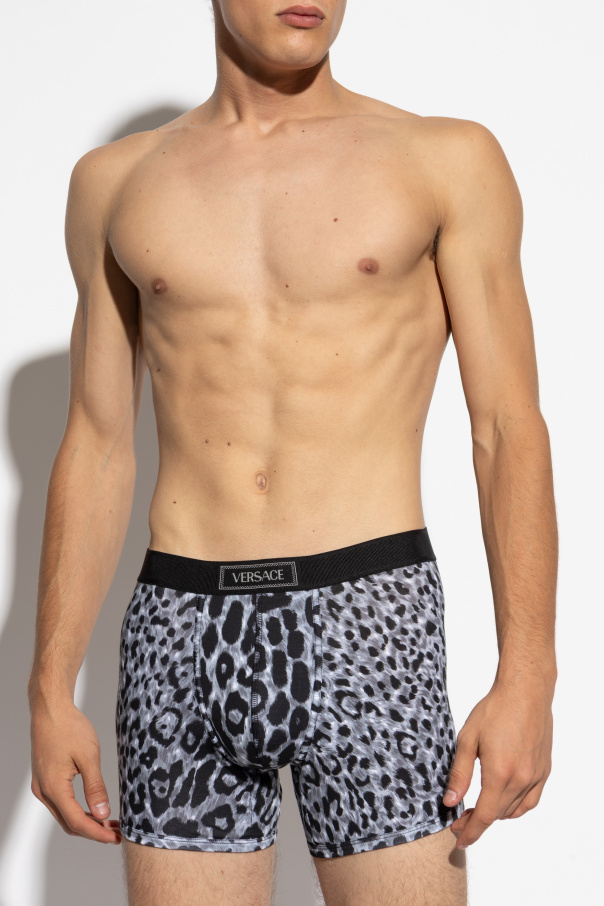 Versace Boxershorts mit Tiermotiv