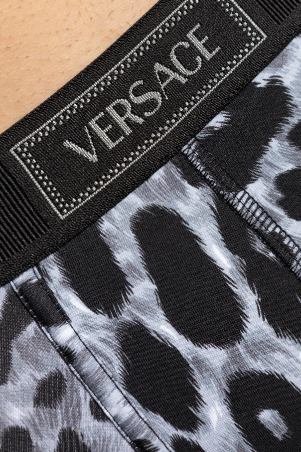 Versace Boxershorts mit Tiermotiv