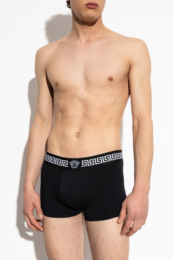 Versace Pack doble de slips de algodón