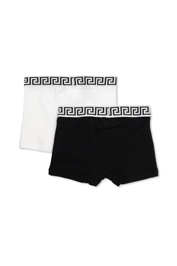 Versace Kids Two-pack of cotton boxers
