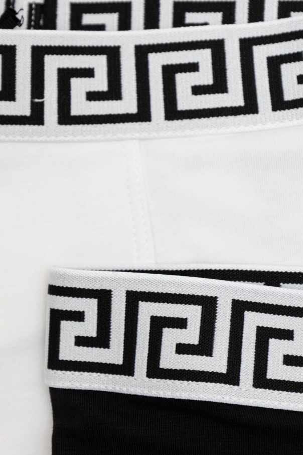 Versace Kids Two-pack of cotton boxers