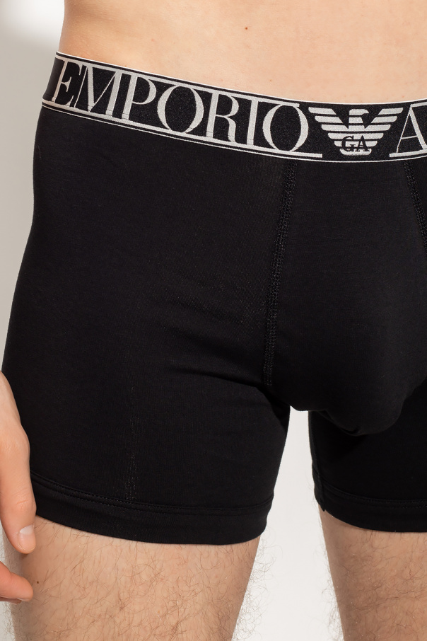 Emporio Padded armani Boxers with logo