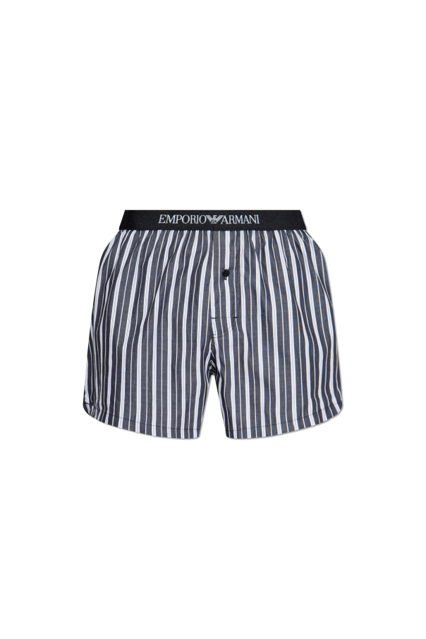 Emporio Armani Emporio Armani slim-fit denim shorts