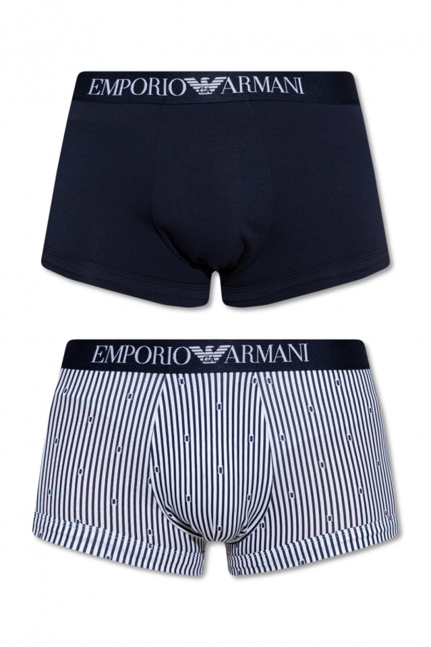 Emporio large armani Branded briefs 2-pack