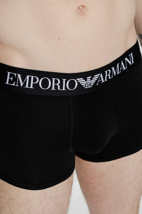Emporio Armani Cotton boxers with logo