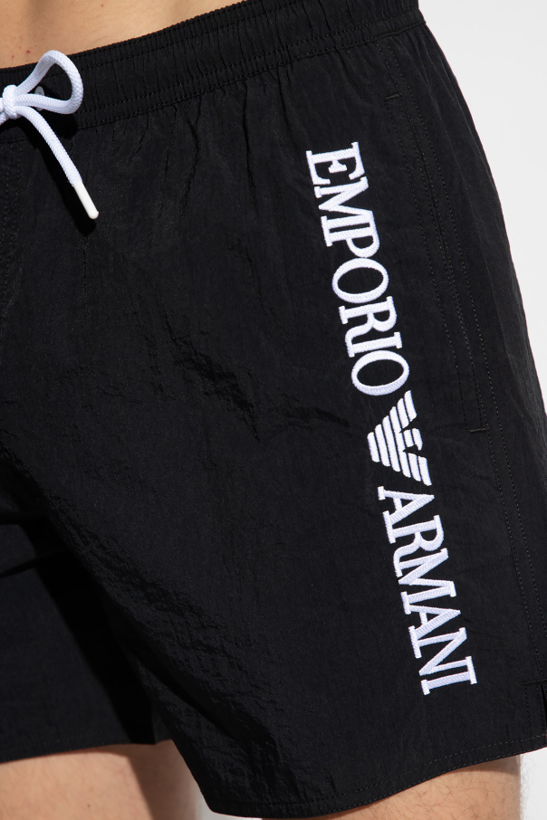 Emporio Armani Giorgio Armani long-sleeved mohair sweater