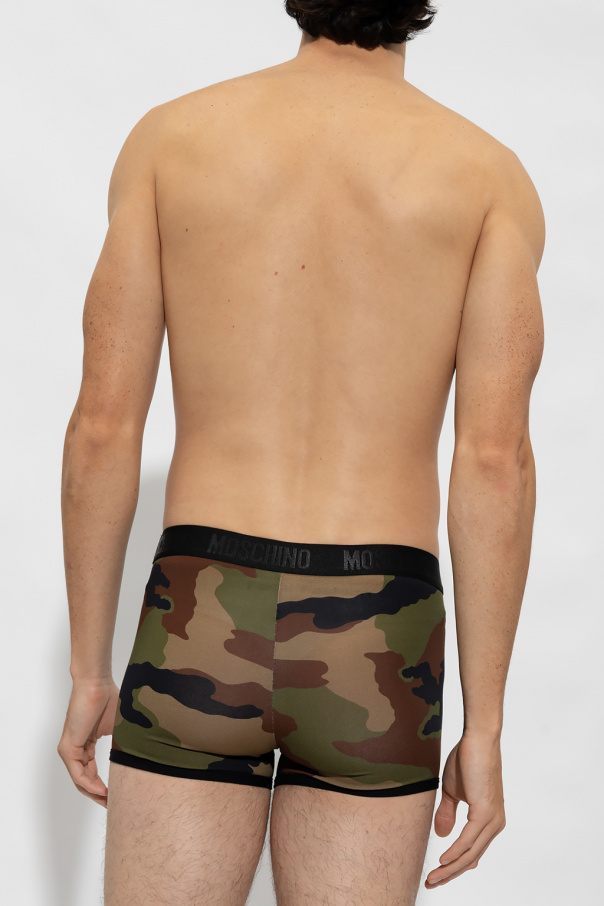 Moschino Boxers with camo print