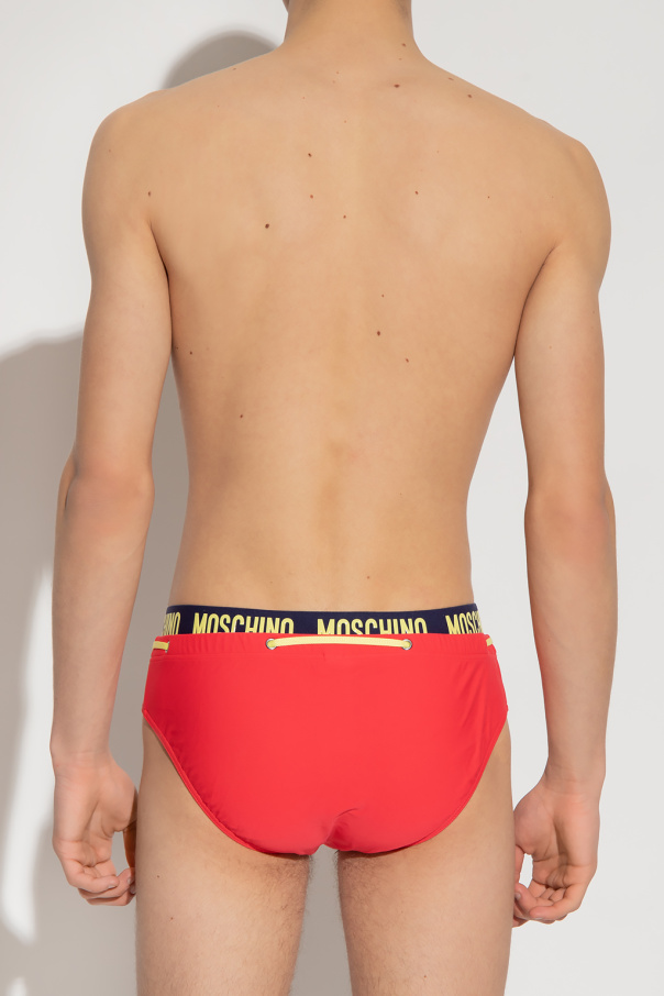 Moschino Swim Bianco shorts