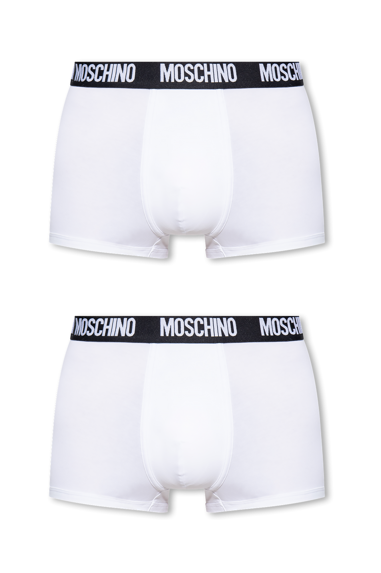 White 2-pack of Supima® cotton boxers Moschino - Vitkac Canada