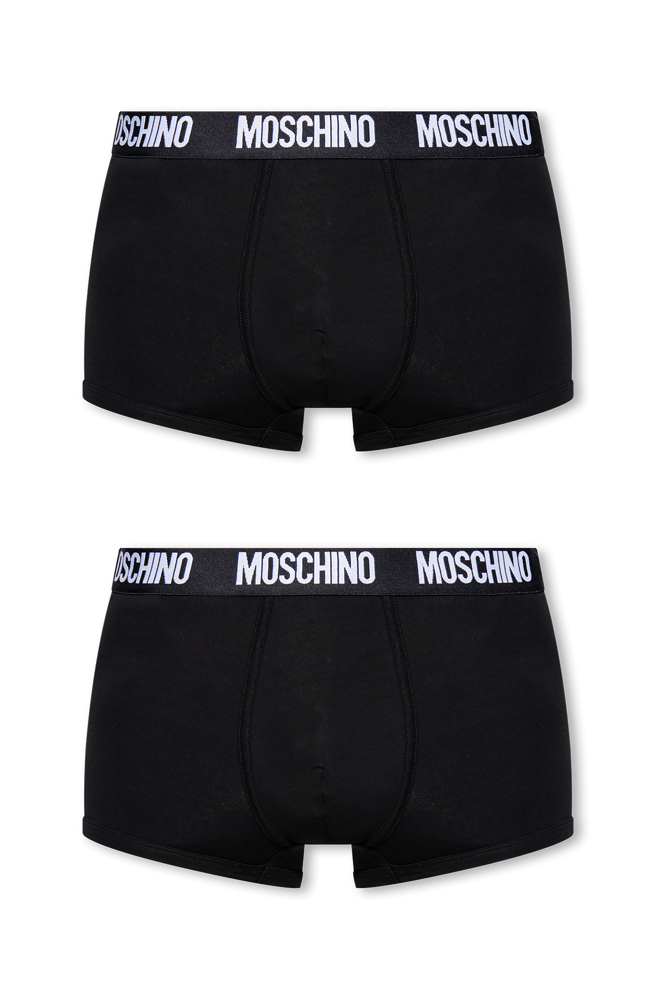 Black 2-pack of Supima® cotton boxers Moschino - Vitkac Spain