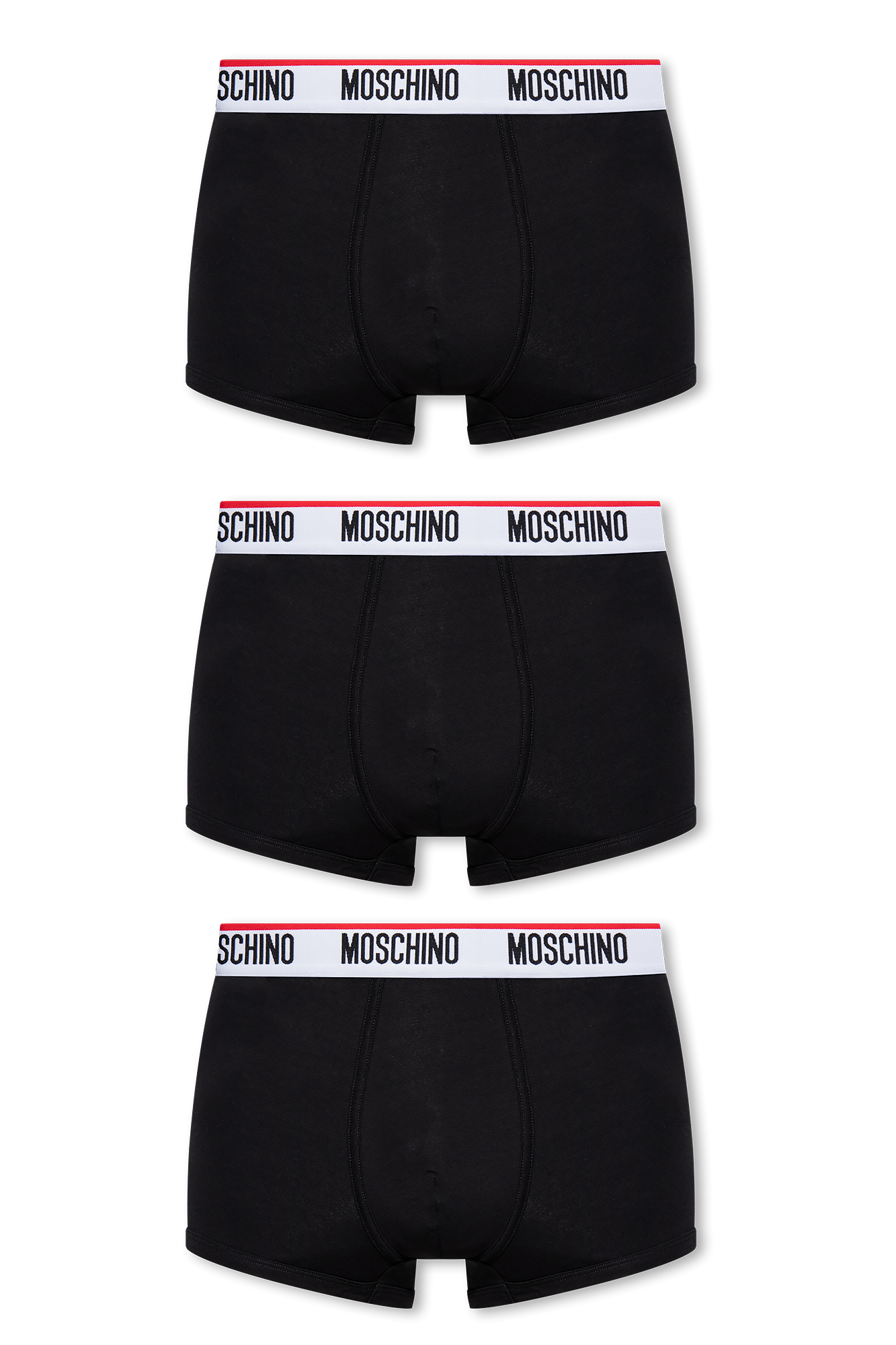 Moschino Men's Basic Tripack Boxer Briefs