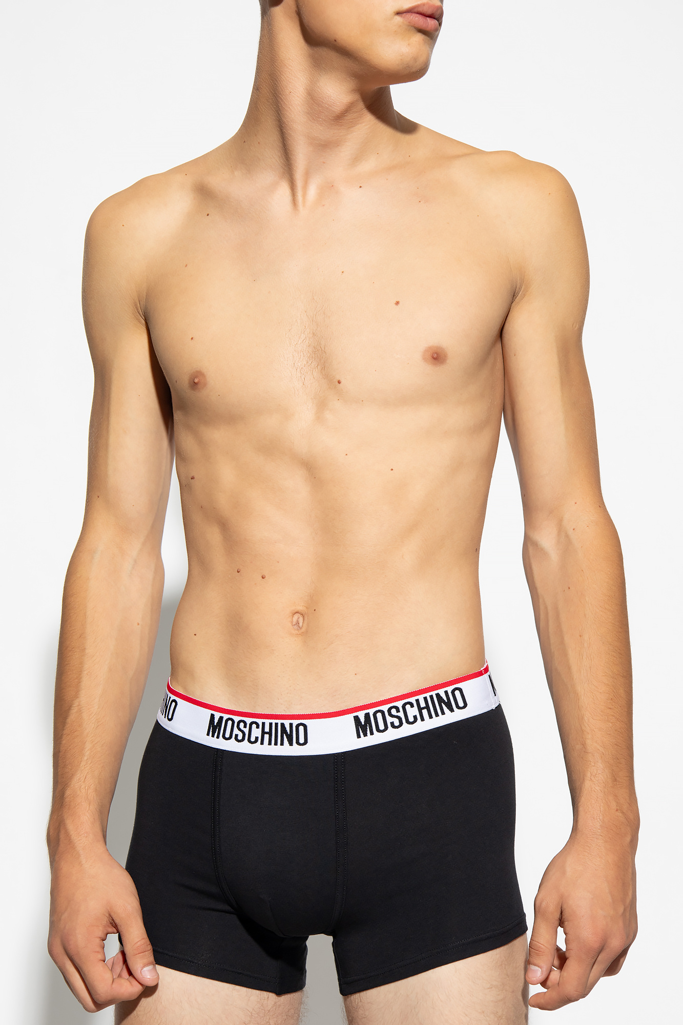 Moschino Underwear Triple Pack Boxer Trunks • Price »