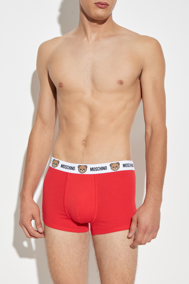 Moschino Dwupak bokserek z logo