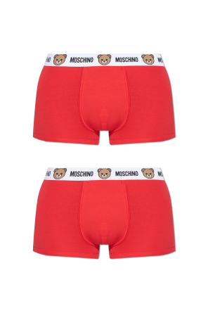 Two-pack of boxers with logo