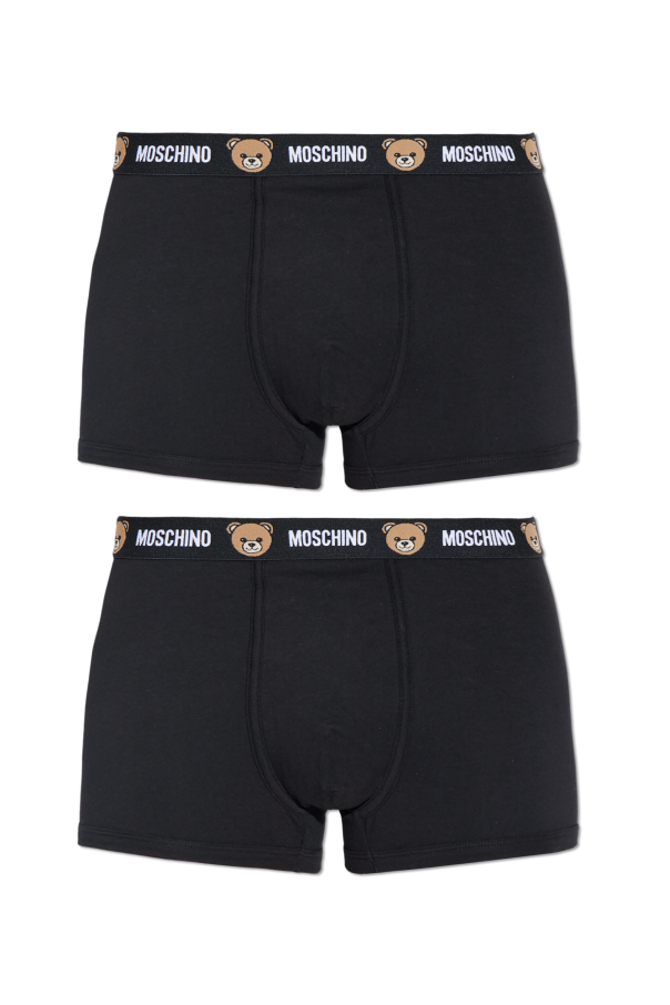 2-pack of boxers with logo od Moschino