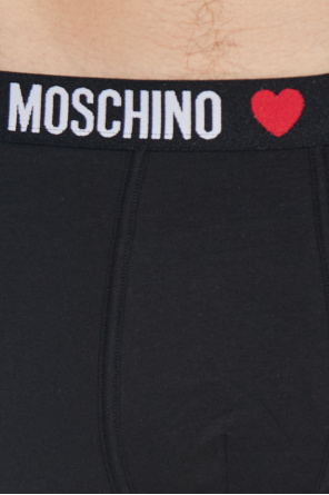 Moschino 2er-Pack Boxershorts mit Logo