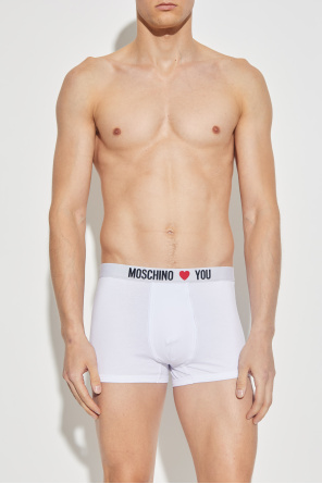 Moschino 2er-Pack Boxershorts mit Logo