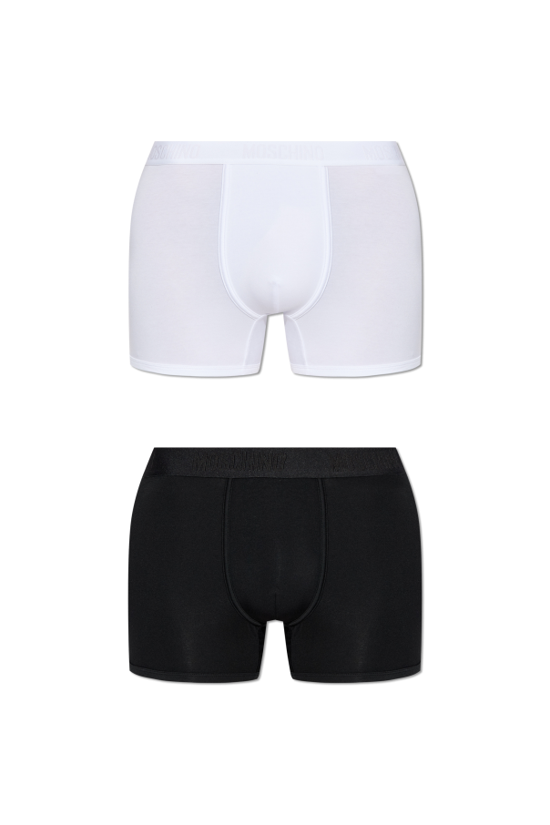 Two-pack of boxers with logo od Moschino