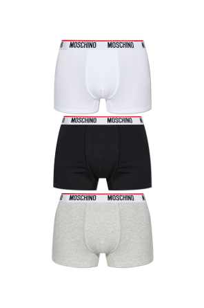 Three-pack of boxers with logo