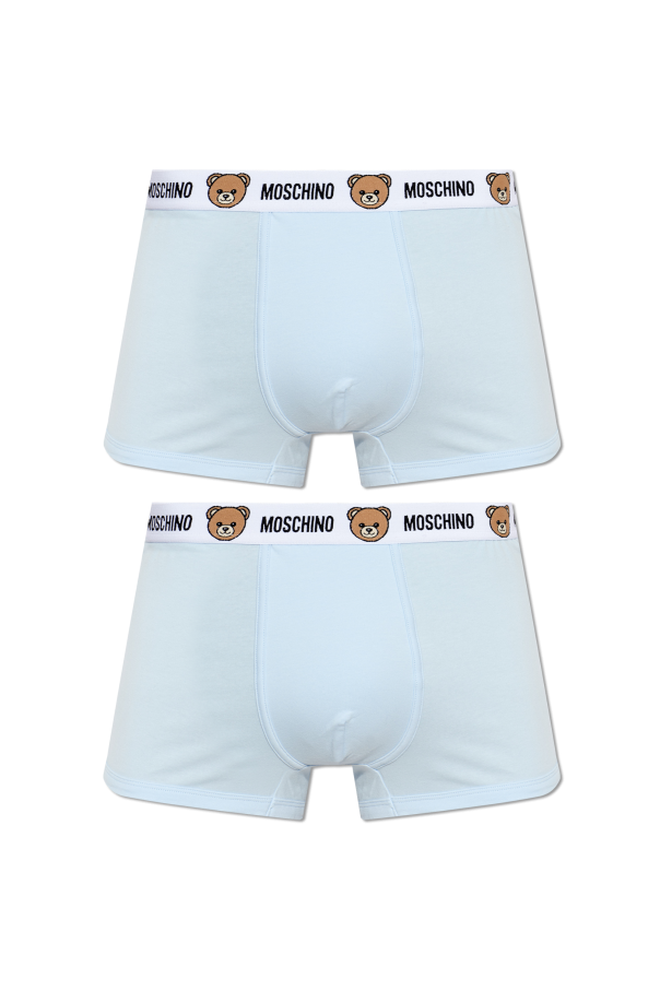 Two-pack of cotton boxers od Moschino