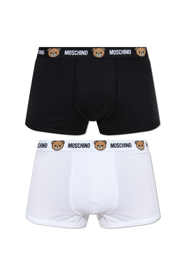2-pack of cotton boxers od Moschino