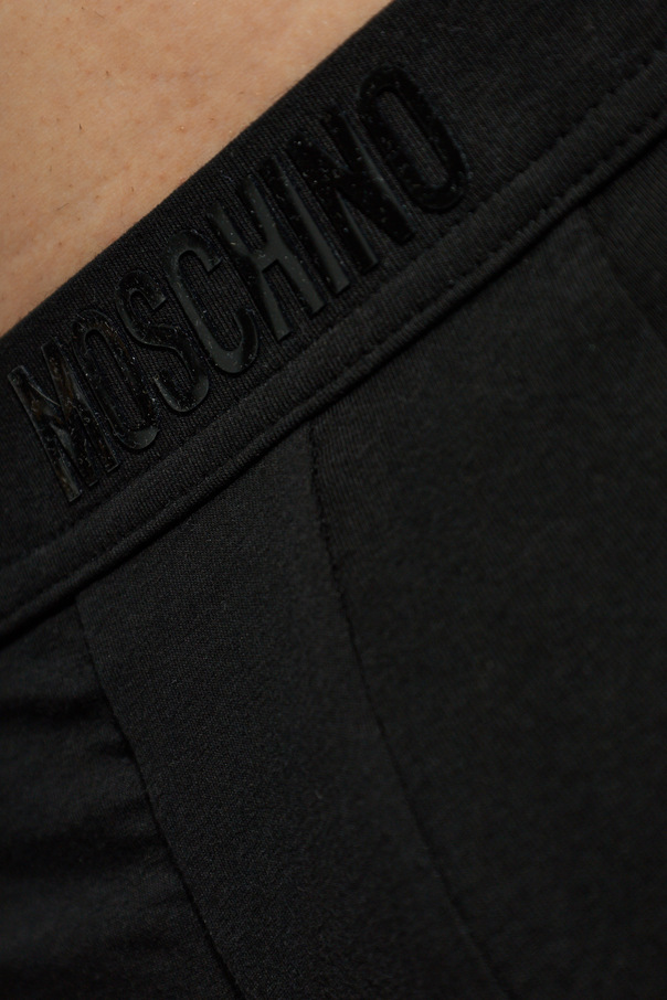 Moschino Three-pack logo trunks