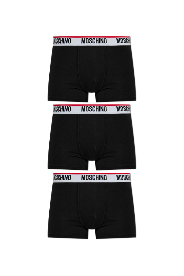 Three-pack of boxers with logo od Moschino