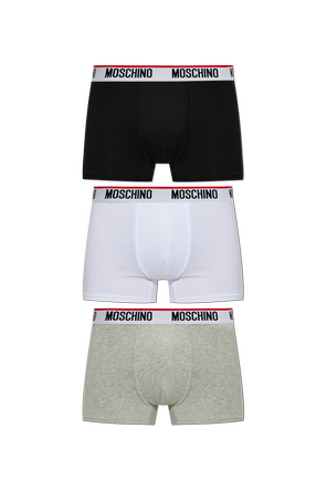 Three-pack logo boxers