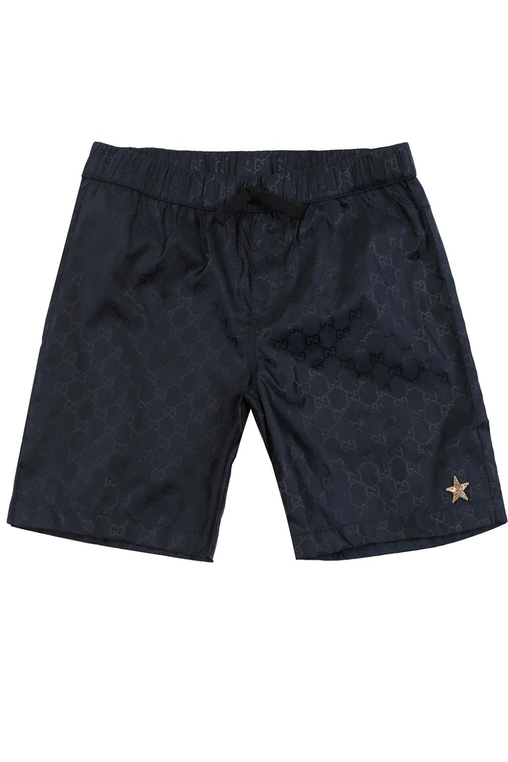kids gucci swim trunks