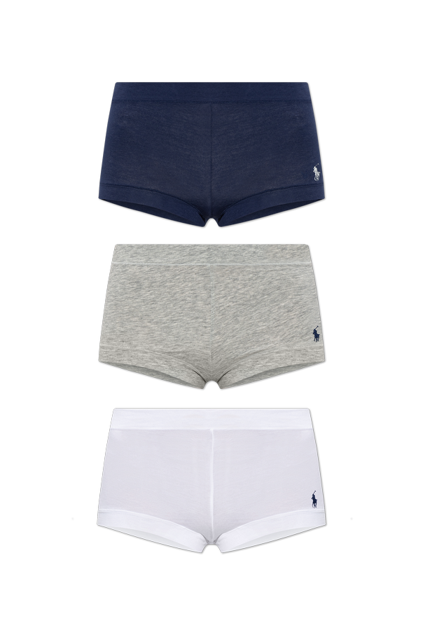 3-pack of cotton boxer briefs od Polo Ralph Lauren